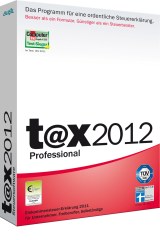 Produkt Tax Professional 2012 Foto Abbildung Tax Professional 2012