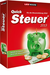 Produkt QuickSteuer 2013 Foto Abbildung QuickSteuer 2013