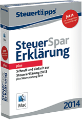 Steuer-Spar-Erklärung 2014 Plus-Version Mac
