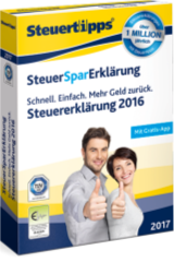 Produkt Steuer-Spar-Erklärung 2017 Foto Abbildung Steuer-Spar-Erklärung 2017