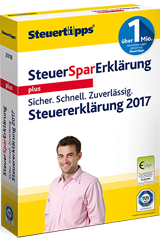 Abbildung Steuer-Spar-Erklärung plus 2018