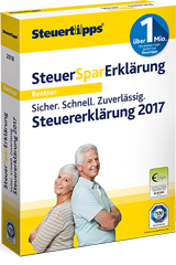 Abbildung Steuer-Spar-Erklärung für Rentner und Pensionäre 2018