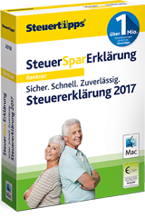 Abbildung Steuer-Spar-Erklärung für Rentner und Pensionäre 2018 - Mac