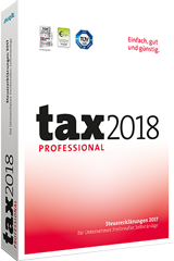 Produkt Tax Professional 2018 Foto Abbildung Tax Professional 2018